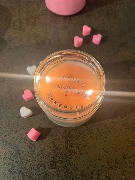 SECRET MESSAGE CANDLE